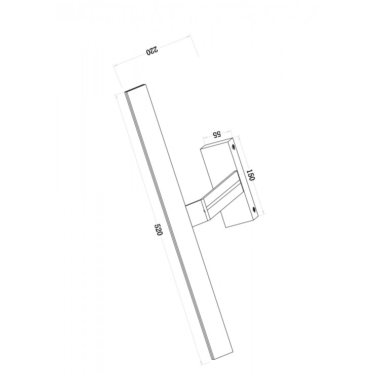 Подсветка Maytoni MIR010WL-L12W4K