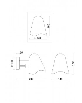 Настенный светильник (бра) Freya FR5037WL-01S-foto2