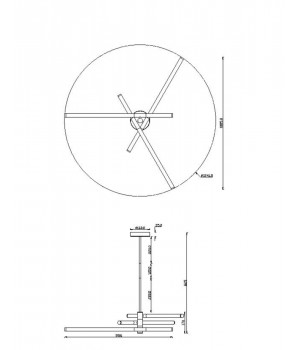 Потолочный светильник Maytoni MOD106CL-L40G3K-foto4
