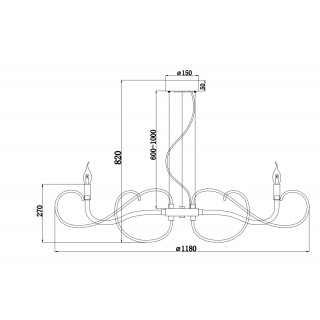 Люстра Maytoni MOD051PL-09TR-foto6