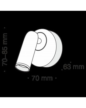 Настенный светильник (бра) Technical C038WL-L3W3K-foto4