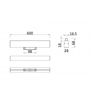 Трековый светильник Technical TR012-2-20W3K-W-foto4