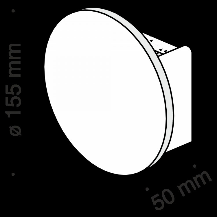 Настенный светильник (бра) Technical C123-WL-02-3W-W
