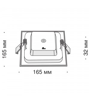 Встраиваемый светильник Technical DL020-6-L12W-foto3