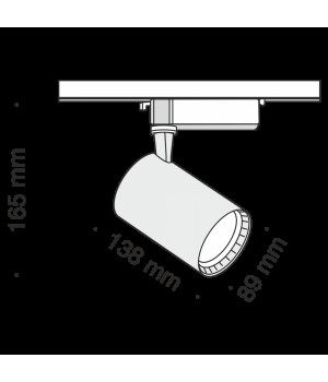 Трековый светильник Technical TR003-1-17W4K-B-foto4