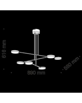 Подвесной светильник Maytoni MOD070PL-L38B3K-foto10