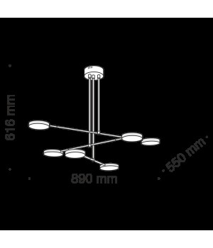 Подвесной светильник Maytoni MOD070PL-L38B3K-foto10