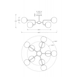 Подвесной светильник Maytoni MOD221PL-10N-foto2
