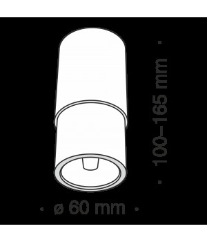 Потолочный светильник Technical C033WL-01WB-foto2