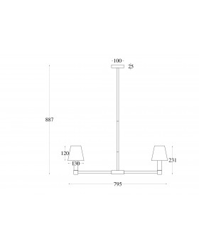 Подвесной светильник Maytoni MOD104PL-07B-foto4