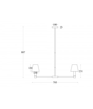 Подвесной светильник Maytoni MOD104PL-07B-foto4