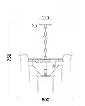 Люстра Freya FR5143PL-07G-foto9