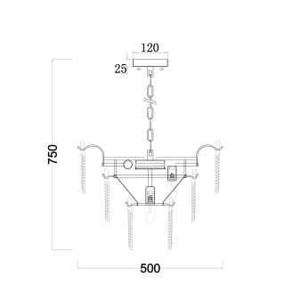 Люстра Freya FR5143PL-07G-foto9