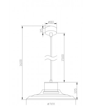Подвесной светильник Technical P066PL-L9W4K-foto3
