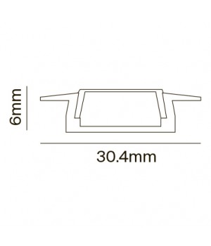 Комплектующие к светодиодной ленте Technical ALM003S-2M-foto2