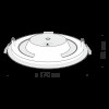 Встраиваемый светильник Technical DL016-6-L12W