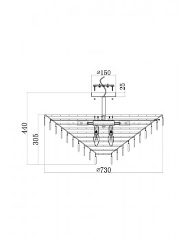Потолочный светильник Maytoni MOD130CL-14G-foto3