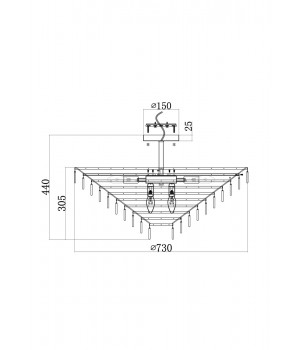 Потолочный светильник Maytoni MOD130CL-14G-foto3