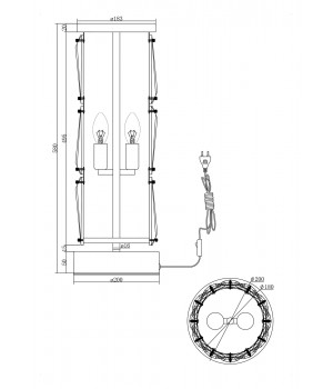 Настольный светильник Maytoni MOD043TL-02G-foto5