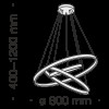 Подвесной светильник Maytoni MOD058PL-L100W4K