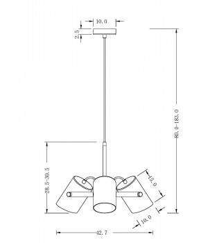 Подвесной светильник Freya FR4004PL-03WB-foto3