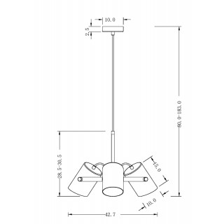 Подвесной светильник Freya FR4004PL-03WB-foto3