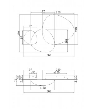 Настенный светильник (бра) Maytoni MOD314WL-L8G3K-foto5