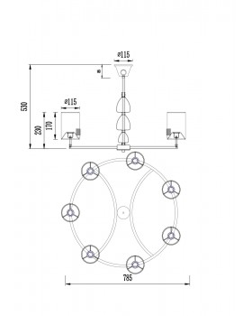 Люстра Maytoni H010PL-07N-foto2