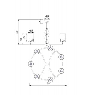 Люстра Maytoni H010PL-07N-foto2