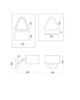 Настенный светильник (бра) Freya FR5040WL-01CH-foto2