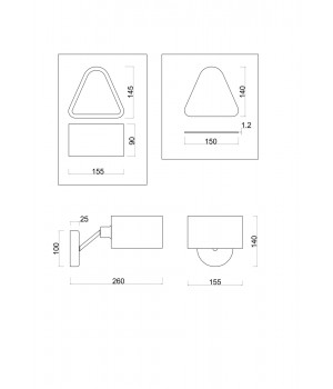Настенный светильник (бра) Freya FR5040WL-01CH-foto2