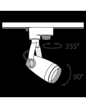 Трековый светильник Technical TR001-1-GU10-W-foto5