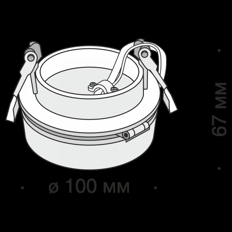 Встраиваемый светильник Technical DL2003-L12B