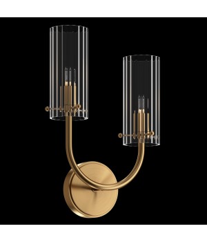 Настенный светильник (бра) Maytoni MOD223WL-02BS-foto3