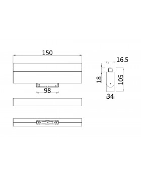 Трековый светильник Technical TR013-2-10W4K-B-foto5