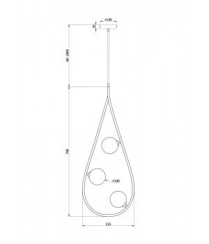 Люстра Freya FR4005PL-03B2-foto2