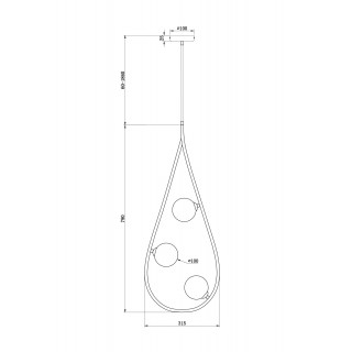 Люстра Freya FR4005PL-03B2-foto2