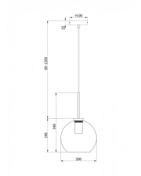 Подвесной светильник Freya FR8002PL-01B-foto3