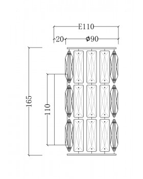 Настенный светильник (бра) Maytoni DIA008WL-1CH-foto3