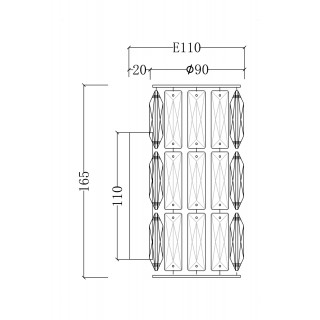 Настенный светильник (бра) Maytoni DIA008WL-1CH-foto3
