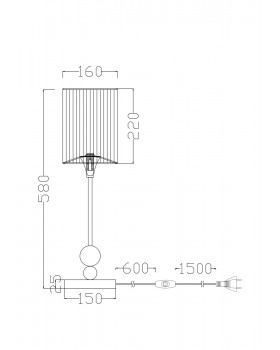 Настольный светильник Freya FR5093TL-01CH-foto4