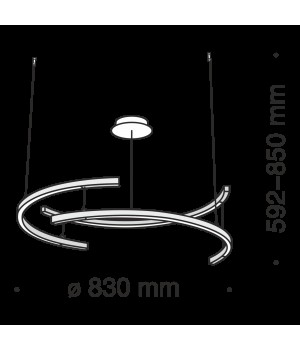 Подвесной светильник Maytoni MOD054PL-L52B4K-foto6