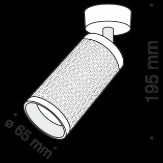 Потолочный светильник Technical C034CL-01B-foto5