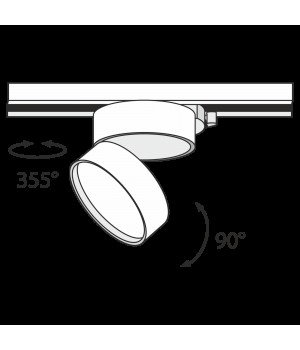 Трековый светильник Technical TR007-1-18W3K-B-foto5
