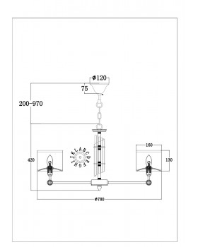 Люстра Maytoni MOD088PL-08BS-foto6