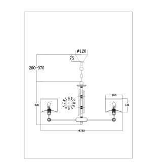 Люстра Maytoni MOD088PL-08BS-foto6