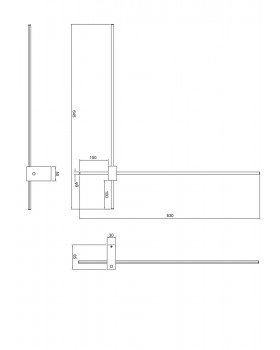 Настенный светильник (бра) Technical C070WL-L12GB3K-foto2