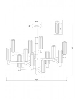 Люстра Freya FR5167PL-12BS-foto8