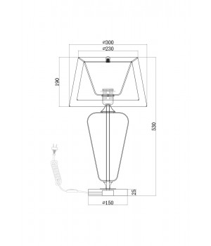 Настольный светильник Maytoni Z005TL-01CH-foto3