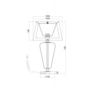 Настольный светильник Maytoni Z005TL-01CH-foto3